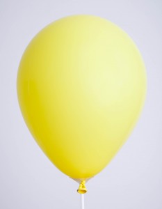 Ballons Jaune Pastel 5